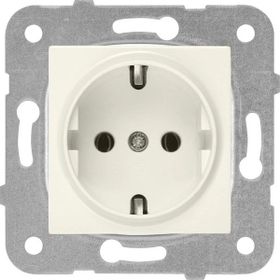 Viko Karre 90967208 Krem Çerçevesiz Topraklı Priz