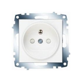 Viko Karre 90967245 Krem Çerçevesiz Ç.K. UPS Topraklı Priz