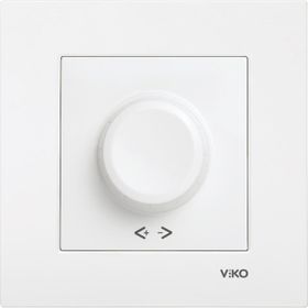 Viko Karre Beyaz Dimmer Pro Rl 1-100W Çerçeveli Priz