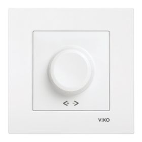 Viko Karre Beyaz Dimmer Pro Rl 1-100W Çerçeveli Priz