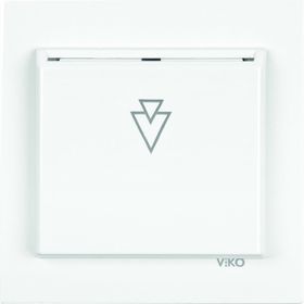Viko Karre Beyaz Gecikmeli Enerji Saver 230 V Çerçeveli Priz