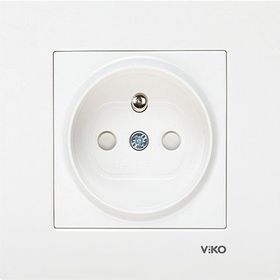 Viko Karre Beyaz UPS Çocuk Korumalı Çerçeveli Priz
