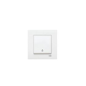 Viko Karre Çerçevesiz Beyaz Light Anahtarı