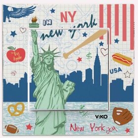 Viko Karre Cities New York Anahtar