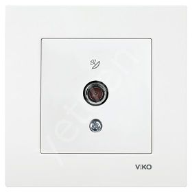 Viko Karre F Konnektörlü Geçişli 10dB Uydu Prizi