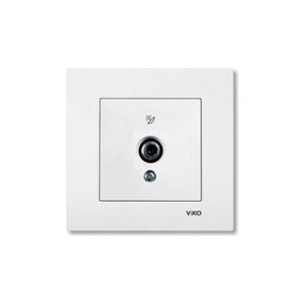 Viko Karre F Konnektörlü Geçişli 10dB Uydu Prizi