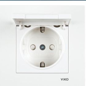 Viko Karre Kapaklı Topraklı Priz