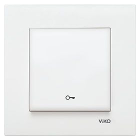 Viko Karre Meridian Beyaz Kapı Otomatiği Çerçeve Hariç Mekanizma
