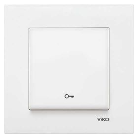 Viko Karre Meridian Beyaz Kapı Otomatiği Çerçeve Hariç Mekanizma