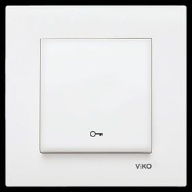Viko Karre Meridian Beyaz Kapı Otomatiği Çerçeve Hariç Mekanizma
