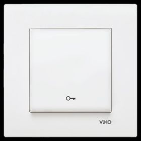 Viko Karre Meridian Beyaz Kapı Otomatiği Çerçeve Hariç Mekanizma