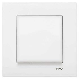 Viko Karre Meridian Beyaz Müzik Yayın Anahtarı Çerçeve Hariç Mekanizma