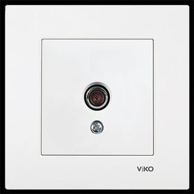 Viko Karre Meridian Beyaz Tv Dirençsiz Çerçeve Hariç Mekanizma