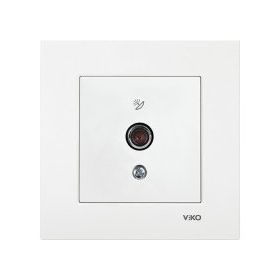 Viko Karre Meridian Beyaz Uydu Prizi F Kon-Sonlu Mekanizması