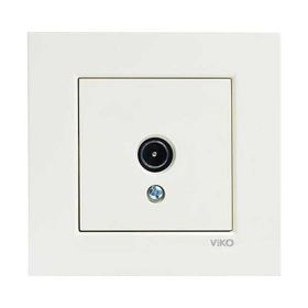 Viko Karre-Meridian Krem Tv Geçişli 12Db Mekanizma
