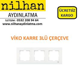 Viko Karre Üçlü Çerçeve