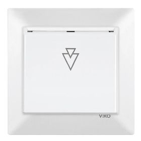 Viko K/M Beyaz Gecikmeli 230V Çerçevesiz Energy Saver Mekanizma Anahtar
