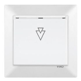 Viko K/M Beyaz Gecikmeli 230V Çerçevesiz Energy Saver Mekanizma Anahtar
