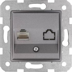 Viko Linnera Life 90482001 Granit Grisi Tekli Çerçeve
