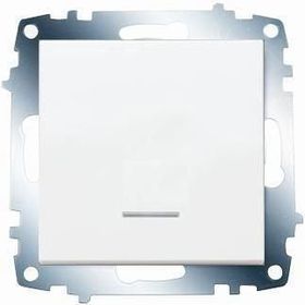 Viko Meridian/ Karre Beyaz Işıklı Light Anahtarı
