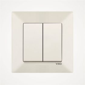 Viko Meridian Krem Komütatör Anahtar