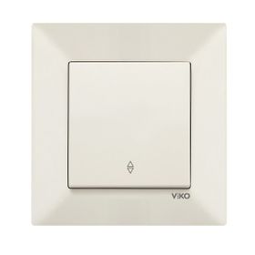 Viko Meridian Krem Vavien Çocuk Korumalı Priz