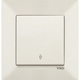 Viko Meridian Krem Vavien Çocuk Korumalı Priz