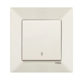 Viko Meridian Krem Vavien Çocuk Korumalı Priz