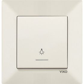 Viko Meridian Krem Vk Light Anahtarı