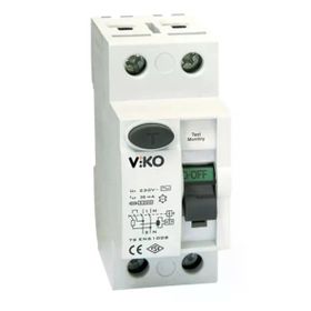 Viko Monofaze 1X25 30 Ma 230V 50-60 Hz Kaçak Akım Rolesi