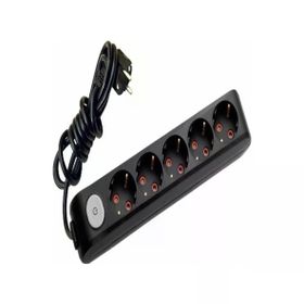 Viko Multi Led Siyah Anahtarlı Priz