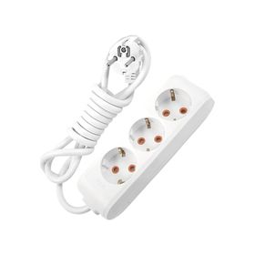 Viko Multi-Let 3'lü 3x2.5 mm TTR 10 m Uzatma Kablosu Priz
