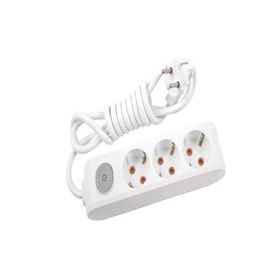 Viko Multi Let 3'lü Anahtar Topraklı Kablolu Çocuk Korumalı 1 mt Priz