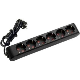 Viko Multi-let 3'lü Anahtarlı Topraklı Çocuk Korumalı 1 Metre Beyaz Grup Priz