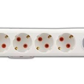 Viko Multi-let 3'lü Anahtarlı Topraklı Çocuk Korumalı 3 Metre Beyaz Grup Priz
