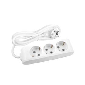 Viko Multi-let 3'lü Topraklı 1 Metre Kablolu Çocuk Korumalı Priz