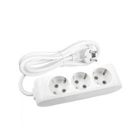 Viko Multi-let 3'lü Topraklı 1 Metre Kablolu Çocuk Korumalı Priz