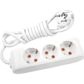 Viko Multi-let 3'lü Topraklı 3 Metre Kablolu Çocuk Korumalı Priz