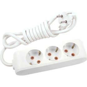 Viko Multi-let 3'lü Topraklı 5 Metre Kablolu Çocuk Korumalı Priz