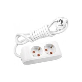 Viko Multi-let 3'lü Topraklı Çocuk Korumalı 2 Metre Beyaz Grup Priz