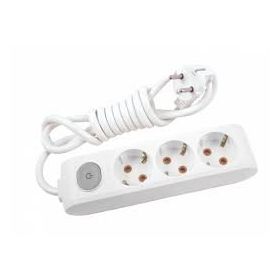 Viko Multi-Let 3'lü Topraklı Çocuk Korumalı Anahtarlı 1 mt Priz