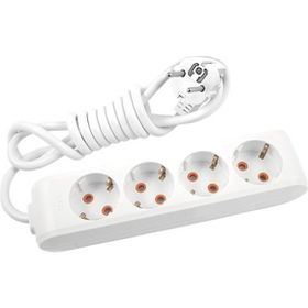 Viko Multi-let 4'lü Topraklı 1 Metre Kablolu Çocuk Korumalı Priz