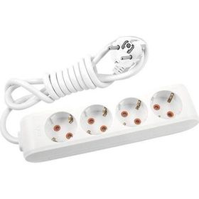 Viko Multi-let 4'lü Topraklı 1 Metre Kablolu Çocuk Korumalı Priz