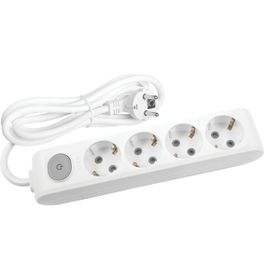 Viko Multi-Let 4'lü Topraklı Çocuk Korumalı Anahtarlı 3 mt Priz