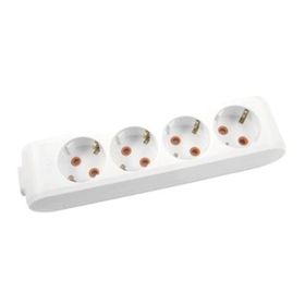 Viko Multi-Let 4'lü Topraklı Çocuk Korumalı Klemensli Priz