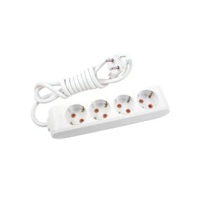 Viko Multi-Let 4'lü Topraklı Kablolu Çocuk Korumalı 2 mt Beyaz 2 Adet Priz