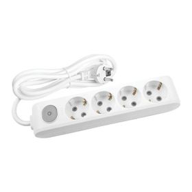 Viko Multi-let 5'li Topraklı Çocuk Korumalı 3 Metre Beyaz Grup Priz