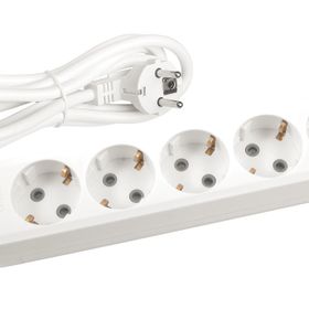 Viko Multi-let 5'li Topraklı Çocuk Korumalı 3 Metre Beyaz Grup Priz