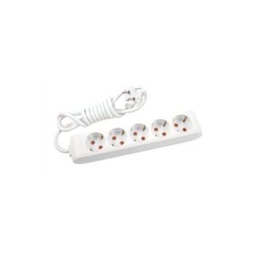 Viko Multi-let 5'li Topraklı Çocuk Korumalı 3 Metre Beyaz Grup Priz