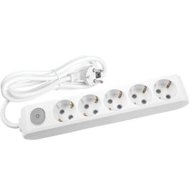 Viko Multi-Let 5'li Topraklı Çocuk Korumalı Anahtarlı 2 mt Priz